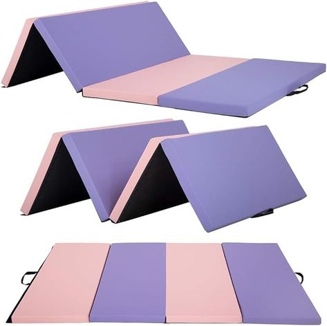 Amazon.com : Gymnastics Mats Tumbling Mats For Gymnastics 6x4x2 Exercise Mat 6 FT Gymnastics Mats For Home Exercise Pad 4 Folding Lightweight Home Gymnastics Panel Mat For Home Gym Mat Yoga Mat : Sports & Outdoors Best Gymnastics Furniture, Tumbling Mat, Tumbling Mats Gymnastics, Gymnastics Supplies, Gymnastics Mats For Home, Gymnastics Equipment For Home, Gymnastics Lessons, Tumble Mats, Gymnastics Mats