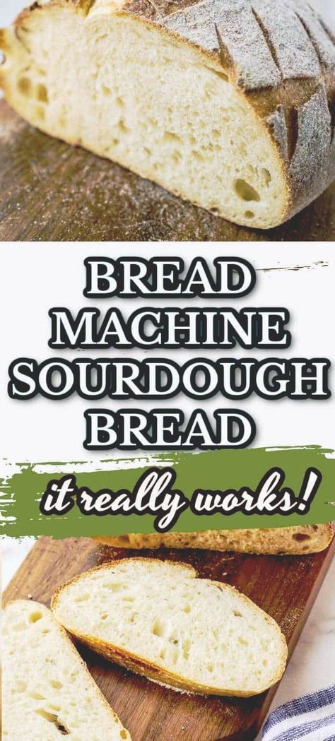 Bread Machine Sourdough Bread, Bread Machine Sourdough, Sourdough Bread Machine, Easy Bread Machine Recipes, Bread Maker Recipes, Sourdough Bread Recipe, Bread Machine Recipes, Bread Maker, Easy Bread