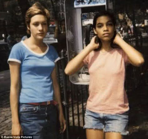 Where it began: The star's cult like status started after she stared, opposite Rosario Dawson in the edgy film Kids Kids 1995, Harmony Korine, Larry Clark, Rosario Dawson, Equestrian Chic, Chloe Sevigny, Spotify Playlists, Film Tv, Film Stills