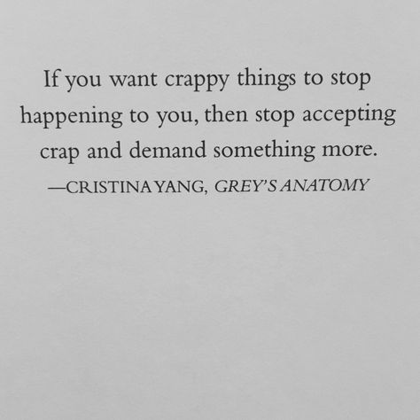 Christina Yang, Grey's Anatomy. Christina Greys Anatomy Quotes, Greys Anatomy Captions, Greys Anatomy Quotes Christina Yang, Greys Anatomy Yearbook Quotes, Greys Anatomy Motivational Quotes, Greys Anatomy Motivation, Grays Anatomy Quotes, Greys Anatomy Aesthetic Quotes, Greys Anatomy Christina