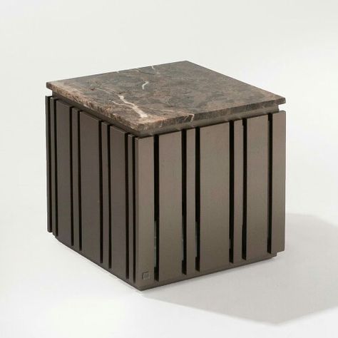 Dinning Box Side Table, Side Table Square, Coffee Side Table, Stool Ottoman, Stone Ideas, Furniture Colors, Table Square, Round End Table, C Table