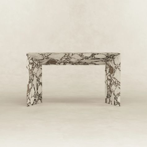 A bold structure with tapered edges of natural stone gives the Roma console table a robust and striking architectural grandeur. White Marble Console Table, Console Table Entryway Modern, Dining Aesthetic, Console Table Entryway, Marble Console Table, Marble Console, Marble Furniture, Small Home Offices, Paris Home