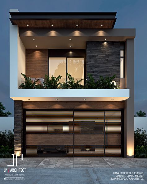 Car Parking Design Home, Home Design Exterior, Modern Small House Design, Small House Design Exterior, House Design Exterior, House Arch Design, Modern House Facades, Modern Exterior House Designs, House Construction Plan