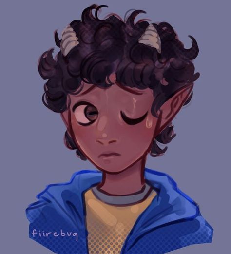 bug on Instagram: "i cant wait for the series. i would love for grover to have goat eyes.. ples . . . . #percyjacksonfanart #percyjackson #pjo #annabethchase #percyjacksonandtheolympians #heroesofolympus #rickriordan #pjofanart #percyjacksonfandom #riordanverse #fanart #percyjacksonmemes #groverunderwood #art #digitalart #procreate #sketch" Grover Fanart, Grover Percy Jackson, Goat Eyes, Riordanverse Fanart, Pjo Art, Grover Underwood, The Olympians, Trials Of Apollo, Percy Jackson Fan Art