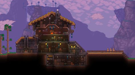 Terraria Game, Terrarium Base, Terraria House Ideas, Terraria House Design, Terraria, Best Titles, Desert Homes, Minecraft Blueprints, Original Artists