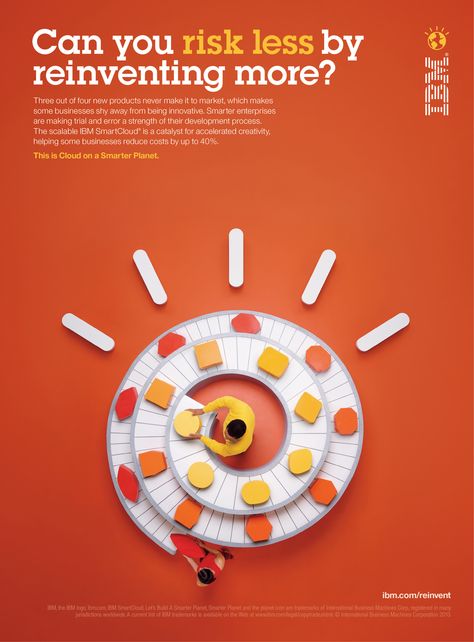 IBM_SmartQuestions_PRESS_ADs2 Collaboration Creative Ads, Reminder Creative Ads, Creative Education Ads, B2b Ads Ad Campaigns, Technology Campaign, Planet Icon, Business Leaders, Business Problems, Creative Posters