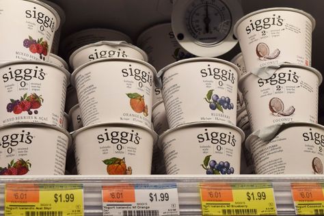 Siggi's Icelandic Skyr-Style Yogurt Siggis Yogurt Aesthetic, Whole Foods Snacks, Best Whole Foods, Siggis Yogurt, H Hotel, Whole Foods, Fun Snacks, Indian Food Recipes, Running Errands