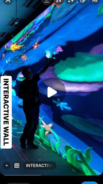 Interactive Wall with 3x14 meter P2.6 LED Wall. #interactivewall #motionsensor #eventorganizerindonesia #eojakarta | Instagram Interactive Wall Installation, Interactive Led Wall, Summer Activation, Interactive Infographic, Interactive Walls, Ar Vr, Pickleball Court, Event Organiser, Web Developer