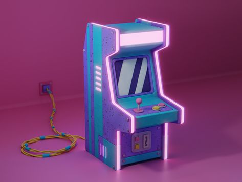 Candy Arcade on Behance Arcade Art, Idle Game, Arcade Video Games, Claw Machine, Game Machine, Isometric Art, Retro Arcade, Arcade Machine, Arcade Game