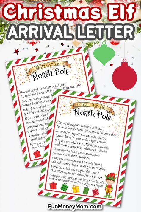 Elf Welcome First Time, Elf On The Shelf Early Arrival Letter, Elf On The Shelf Welcome Letter Classroom, Santa Letter Elf On Shelf, Elf On The Shelf Starter Letter, Elf Letter To Classroom, Introducing A New Elf Friend, Elves Arrival Letter, Elf Arriving Letter