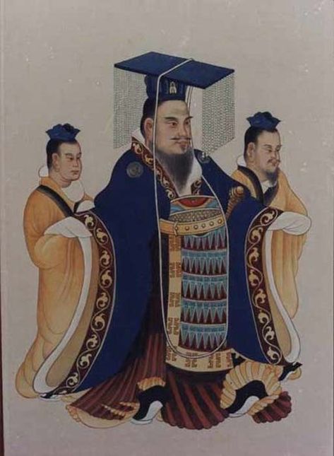 Traditional portrait of Emperor Wu of Han from an ancient Chinese book. (Public Domain) Chinese Dynasties, Zhou Dynasty, Chinese Emperor, Last Emperor, China Culture, Chinese Book, The Han Dynasty, Year Of The Horse, Luoyang