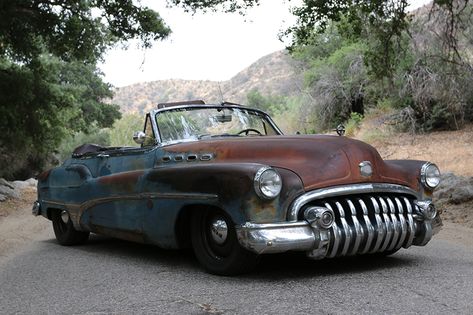 1950 Buick Roadmaster ICON Derelict #BuickRoadmasterConvertible #winddeflector #windscreens http://www.windblox.com/ Icon Derelict, 1950 Buick, Vintage Cars 1950s, Counting Cars, Buick Cars, Classic Car Restoration, Buick Roadmaster, Rusty Cars, Industrial Development