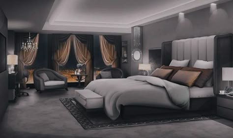 Mansion Bedroom, Fancy Bedroom, Club Bedroom, Episode Interactive Backgrounds, Episode Backgrounds, Fantasy Rooms, Living Room Background, Green Screen Video Backgrounds, Green Screen Backgrounds