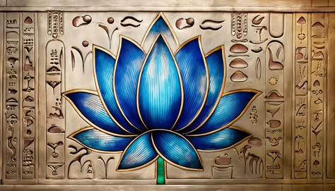 Unleash The Magic of The Blue Lotus Flower Blue Lotus Flower Benefits, Egyptian Blue Lotus Flower, Ancient Egypt Clothing, Lotus Goddess, Egypt Clothing, Egyptian Lotus, Therapy Clinic, Zeus And Hera, Blue Lotus Flower