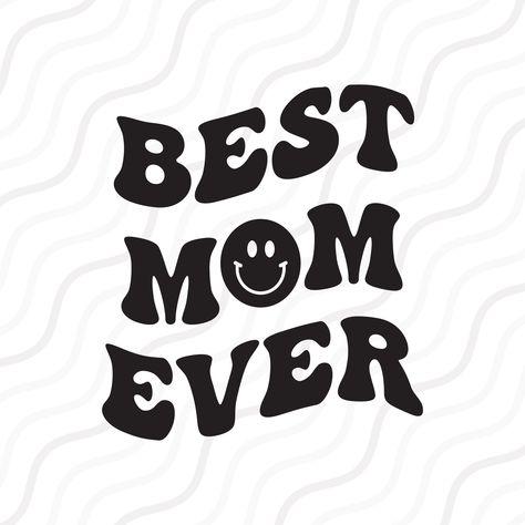 Boho Mama, Groovy Svg, Cut Table, Under My Skin, Mama Svg, Best Mom Ever, Christmas Svg Files, Mama Png, Retro Font