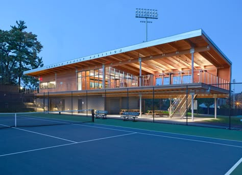 Tennis Court Design, Sports Facility Architecture, Clubhouse Design, Architect Magazine, Pavilion Architecture, Tennis Center, Training Facility, Pavilion Design, Best Architects