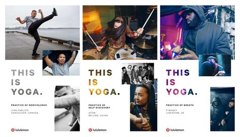 THIS IS YOGA (lululemon) | The Dots Big Ads, Instagram For Business, Lululemon Branding, Photo Sharing App, Downward Facing Dog, Using Instagram, Lululemon Yoga, Brand Campaign, Activewear Brands