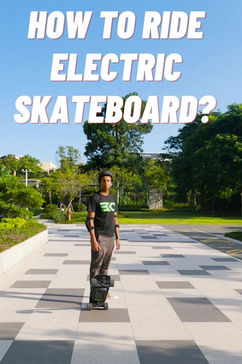 Thinking to buy an electric skateboard? Not sure, whether is it right for you? Check this video out how easy it is to ride an electric skatebaord How To Revert Skateboard, Skateboarding Tips, No Comply 180 Skateboard, Evolve Skateboard, Trucks Skateboard, Electric Skateboard Kit, Skate Helmets, Skateboard Accessories, Cool Skateboards