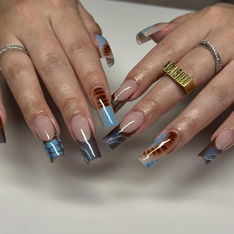 ROCKLAND COUNTY NAIL TECH | this combo always eats ♡ #rocklandnailtech #rocklandnails #rocklandnailsalon #nailart #nailsofinstagram #gelx #beauty #nail #gelnail… | Instagram November Nail, Luv Nails, Kylie Nails, Teen Nails, Aesthetic Nail, Purple Acrylic Nails, Shaped Nails, Cute Acrylic Nail Designs, Basic Nails