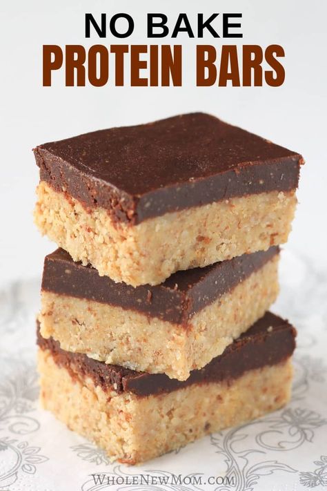 Homemade Protein Bars Healthy, Protein Bar Recipe, Homemade Protein Bars, No Bake Protein Bars, Gluten Free Protein Bars, Keto Protein Bars, Low Carb Protein Bars, Peanut Butter Protein Bars, Vegan Protein Bars