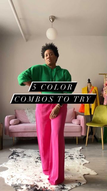 Dark Green And Pink Outfit, Orange And Pink Outfit Color Combos, Teal Boots Outfit, Teal Color Combinations Outfits, Hot Pink Pants Outfit, Teal Outfit Ideas, Green And Orange Outfit, Pink Skirt Outfit Ideas, Pink Pants Outfit Work