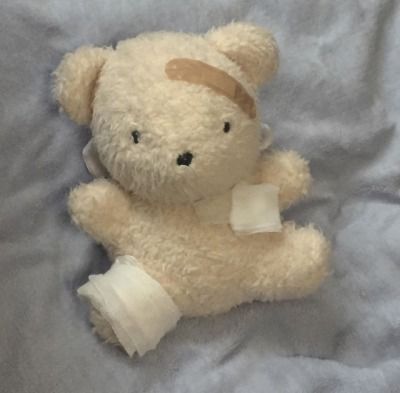 A Teddy Bear, We Heart It, Teddy Bear, Lost, Bed, White