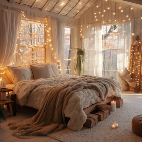 Aesthetic Cottage Core Bedroom, Cozy Room Inspo Rustic, Cabin Core Aesthetic Bedroom, Bedroom Inspirations Cosy, Bear Room Aesthetic, Bedroom Fall Aesthetic, Clean Cottage Core Room, Fall Room Makeover, Cabin Room Ideas Bedrooms