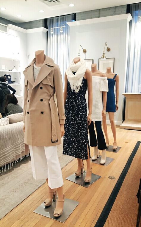 headless mannequins Headless Mannequins, Headless Mannequin, Heavy Winter Coat, Mannequin Display, Interior Display, Window Ideas, 2016 Trends, Window Displays, Club Monaco