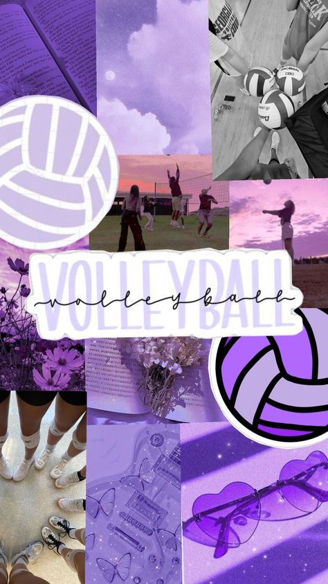 Purple volleyball wallpaper Volleyball Purple Aesthetic, Volleyball Lockscreen, Volleyball Wallpaper Backgrounds, Volleyball Backgrounds Aesthetic, Aesthetic Wallpaper Volleyball, Aesthetic Volleyball Photos, Cute Volleyball Backgrounds, Volleyball Wallpaper Iphone, Aesthetic Volleyball Wallpaper