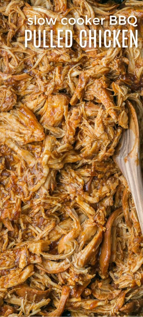 Slow Cooker Bbq Pulled Chicken, Slow Cooker Pulled Chicken, Crockpot Bbq Chicken, Bbq Pulled Chicken, Chicken Cooker, Slow Cooker Bbq Chicken, Bbq Chicken Crockpot, Pot Recipes Healthy, Slow Cooker Bbq