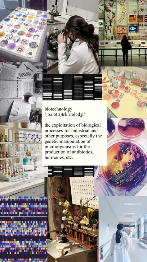 #biotechnology Biotech Aesthetic, Stem Motivation, College Affirmations, Biotechnology Aesthetic, Science Organization, August Planner, Lab Aesthetic, Biotechnology Art, Productivity Inspiration