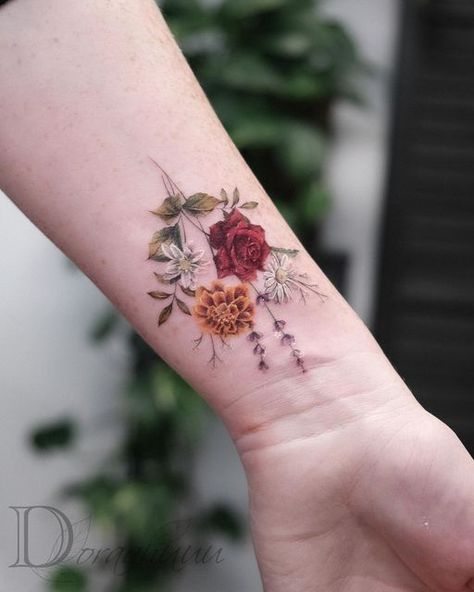 Flower Tattoo With Numbers, 2023 Tattoo, Gothic Tattoos, Los Angeles Tattoo, Number Tattoos, Female Tattoo Artists, Gothic Tattoo, Weird Tattoos, Awesome Tattoos