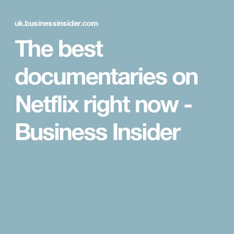 The best documentaries on Netflix right now - Business Insider Documentary Poster, Best Documentaries On Netflix, Netflix To Watch, Magnolia Pictures, Documentary Filmmaking, Music Documentaries, Teaching College, Netflix Documentaries, Legendary Singers