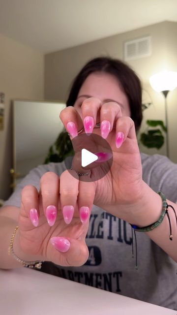 MaybeHeilly on Instagram: "let’s do my nails for COACHELLAs livestream✨ i think aura nails are the prettiest so i haddd to do them on myself and im so proud of them🥹✨💞💓 my nails so ready for my coachella at home🧍🏻‍♀️ 

#nails #coachella2024 #iphone15promax" How To Do Aura Nails At Home, How To Do Aura Nails, At Home Nails, Home Nails, Aura Nails, Nails At Home, My Nails, So Proud, Live Streaming