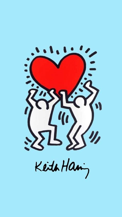 Keith Haring Prints, Beachy Prints, Keith Haring Poster, Keith Haring Art, Haring Art, Iphone Wallpaper App, 수채화 그림, Cool Wallpapers Cartoon, Art Wallpaper Iphone