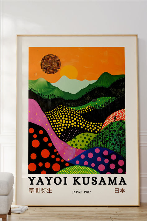 Yayoi kusama, yayoi kusama poster, museum poster, Japandi art, Japandi wall art, japanese print, yayoi kusama print, japanese wall art, Sage green wall art, Danish pastel, Wabi sabi wall art, maximalist wall art, wall collage kit Yayoi Kusama Collage, Zentangle Wall Art, Art Wall Collage, Kusama Yayoi, Yayoi Kusama Art, Wall Art Sage Green, Yayoi Kusama Poster, Sage Green Wall Art, Japandi Art