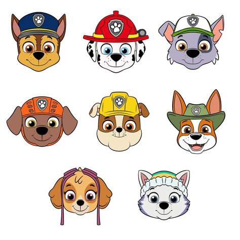 Paw Patrol Svg, Paw Patrol Tracker, Sky Paw Patrol, Imprimibles Paw Patrol, Paw Patrol Party Decorations, Paw Patrol Cookies, Paw Patrol Decorations, Paw Party, Paw Patrol Cartoon