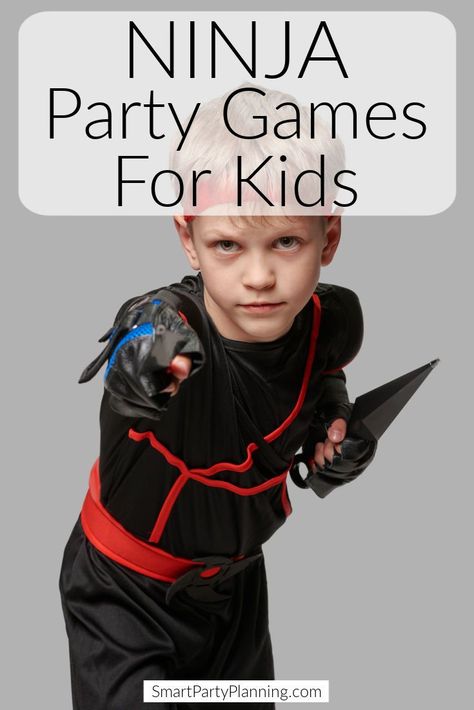 Ninja Birthday Activities, Ninja Birthday Party Activities, Ninja Course Birthday Party, Ninja Themed Birthday Party Games, Ninja Birthday Games, Ninja Birthday Party Games, Diy Ninja Birthday Party Ideas, Ninja Party Activities, Ninja Go Birthday Party