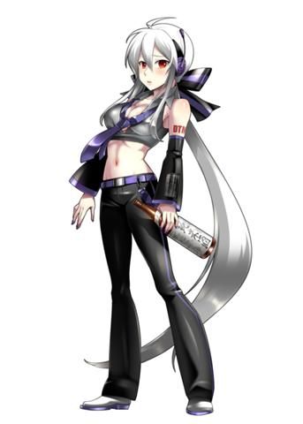 Yowane Haku - Vocaloid Wiki - Voice synthesizer Haku Vocaloid, Yowane Haku, Pro Sekai, Akita Neru, All Anime Characters, Vocaloid Characters, Miku Hatsune, Character References, Girl Running