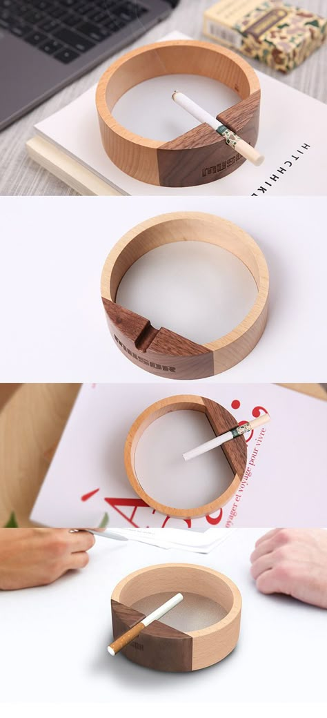 Wooden Accessories Decor, Wood Accessories Home Decor, Wood Ashtray, Wooden Ashtray, Wooden Home Accessories, Kaktus Dan Sukulen, Dremel Wood Carving, Home Wood, Wooden Accessories