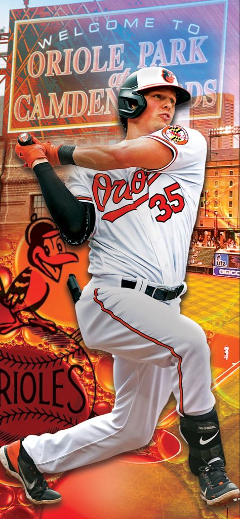 The iPhone Wallpaper Series is taking shape. @Orioles @RutschmanAdley @G_Henderson2 @OsCardGiveAways Follow and retweet for digital designs throughout the season. Feel free to download. #morethanchaoscomin’ Adley Rutschman Wallpaper, Baltimore Orioles Wallpaper, Baseball Videos, Mlb Wallpaper, Camden Yards, Baltimore Orioles Baseball, Football Players Images, Orioles Baseball, Photography Apps