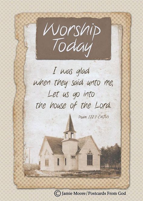 I was glad when they said unto me, Let us go into the house of the Lord. Psalm 122 1 Psalm 122, King James Bible Verses, House Of The Lord, Worship The Lord, Christian Pins, King James Bible, Follow Jesus, Scripture Art, Prayer Requests