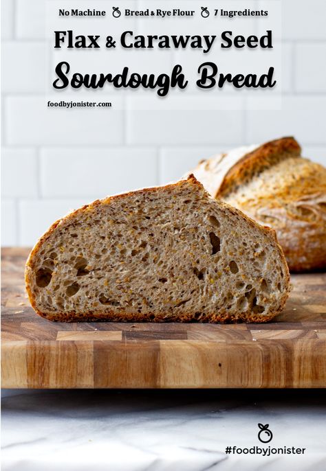 Caraway Seed Bread, Seed Sourdough Bread, Lactation Foods, Savory Biscuits, Sourdough Rye Bread, Rye Sourdough, Sourdough Breads, Sourdough Rye, Discard Recipe