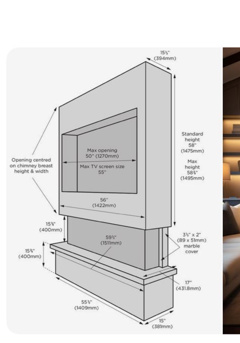 Box Television, Fireplaces Tv, Modern Media Wall, Marble Hearth, Television Wall, Log Storage, Wall Unit Designs, Wall Fires, The Berkshire