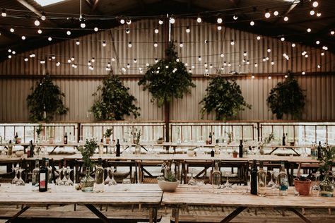 We can't believe this rustic + elegant wedding reception space is a transformed lambing shed | Image by Lauren Scotti Photography Camping Inspo, Wedding Reception Rooms, Welsh Wedding, Shed Wedding, Rainy Saturday, Rustic Elegant Wedding, Elegant Wedding Reception, Rustic Wedding Venues, Wedding Reception Inspiration