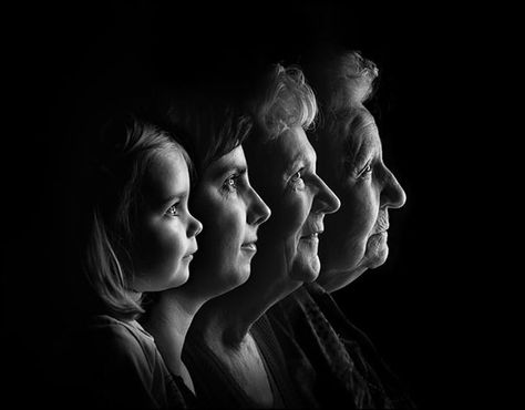 A Woman With Her Mother, Grandmother, And Her Daughter Four Generation Pictures, Family Generation Photography, 4 Generations Photo, Generation Pictures, Generations Photography, Generation Photo, Family Portrait Poses, Photography Poses Family, Black And White Photograph