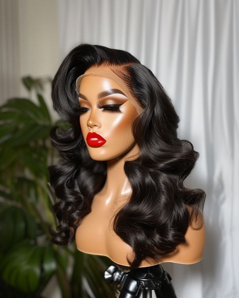 Wig Mannequin, Lace Closure Hairstyles, Black Hair Balayage, Long Hair Wigs, African Print Dress Designs, Quick Braided Hairstyles, Beautiful Wigs, Dope Hairstyles, Hair Collection