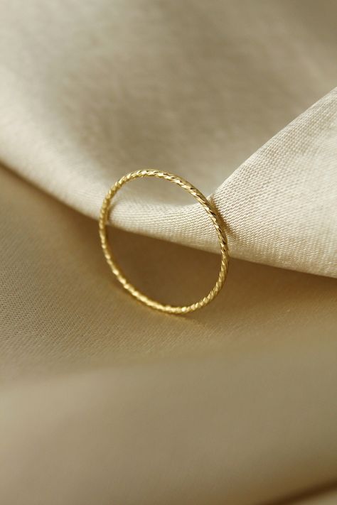 Stack Ring, Minimalist Gifts, Gold Filled Ring, Ring Dainty, Stackable Ring, Pure Gold, Jewelry Case, Gold Filled Jewelry, Stacking Ring