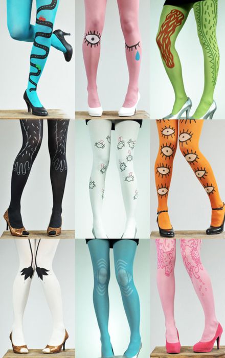 www.herbodybasics.com // Roller Derby Funky Tights, Tulle Socks, Inspiration Deco, Leg Art, Women's Tights, Hot Lingerie, Mode Inspo, Fluttershy, Rainbow Dash