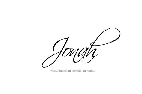 Jonah font 1 Jonah Name, Jonah Tattoo, Jonah Bible, Best Tattoo Fonts, Bible Tattoos, Filipino Tattoos, Number Tattoos, Elephant Tattoo, Name Tattoo Designs